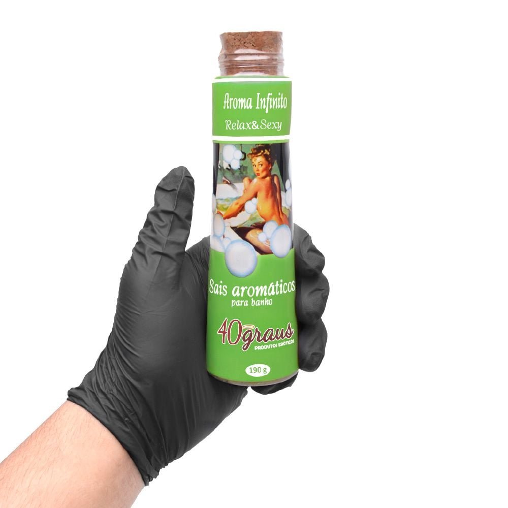 Sais De Banho Aromático 190g 40graus