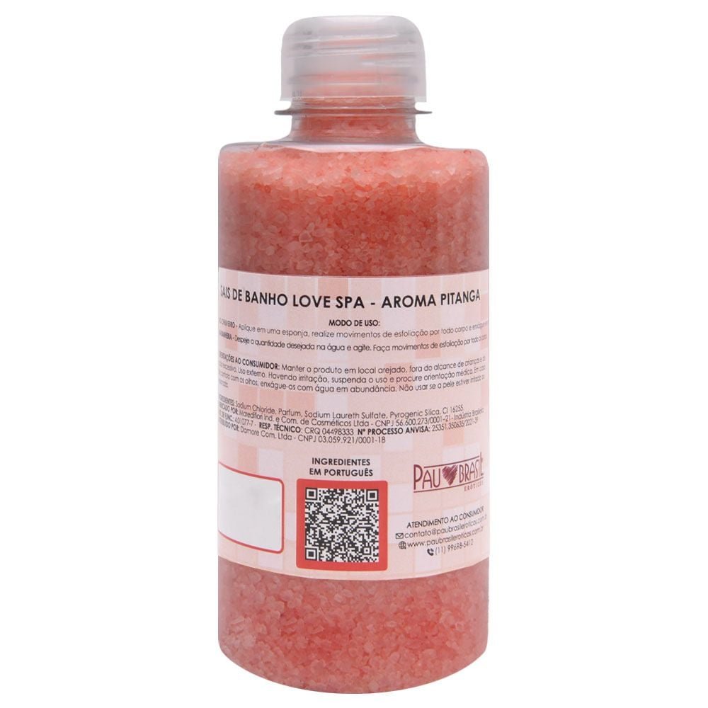 Sais De Banho Aromático 250g Pau Brasil