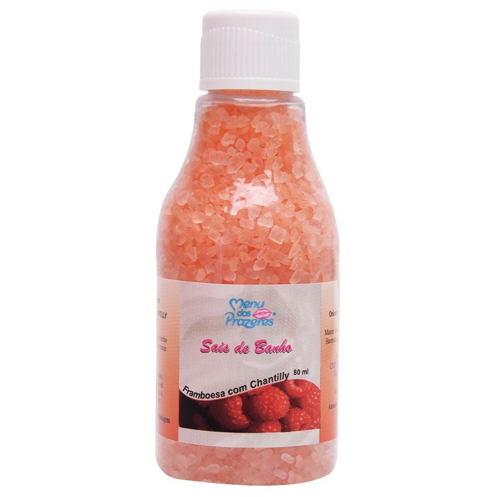 Sais De Banho Aromático 80ml Menu Dos Prazeres