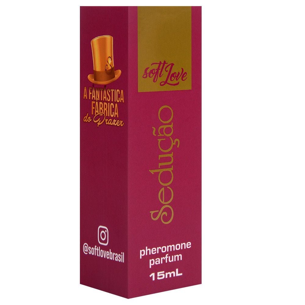 Sedução Perfume Pheromone 15ml Soft Love