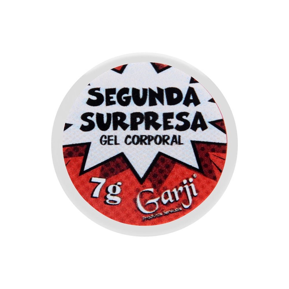 Segunda Surpresa Gel Excitante Unissex 7g Garji