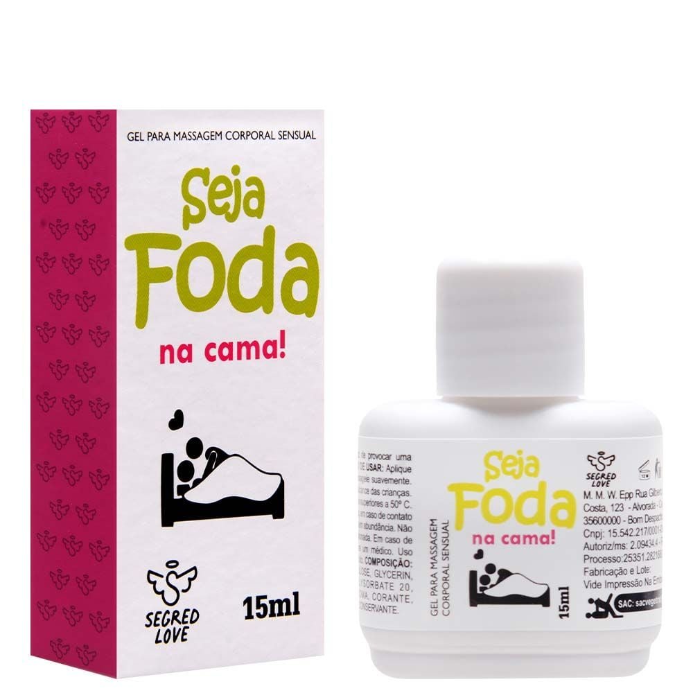 Seja Foda Na Cama Adstringente 15ml Segred Love