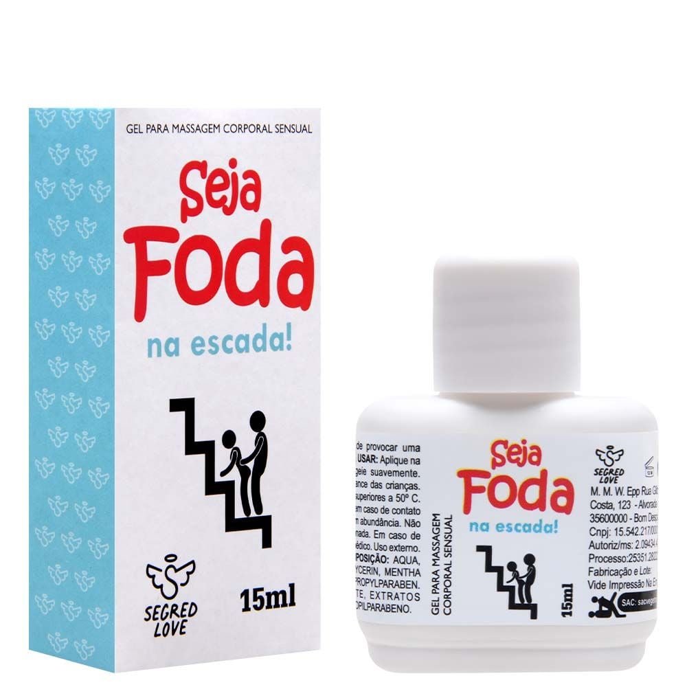 Seja Foda Na Escada Gel Oral Ice 15ml Segred Love