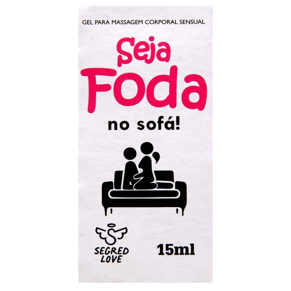 Seja Foda No Sofá Gel Anal 15ml Segred Love