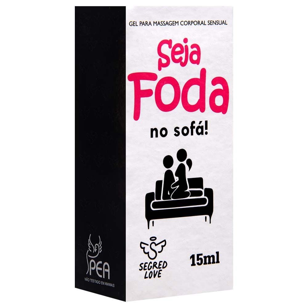 Seja Foda No Sofá Gel Anal 15ml Segred Love