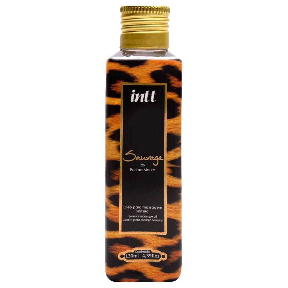Selvagem óleo Afrodisíaco Massagem 130ml Intt