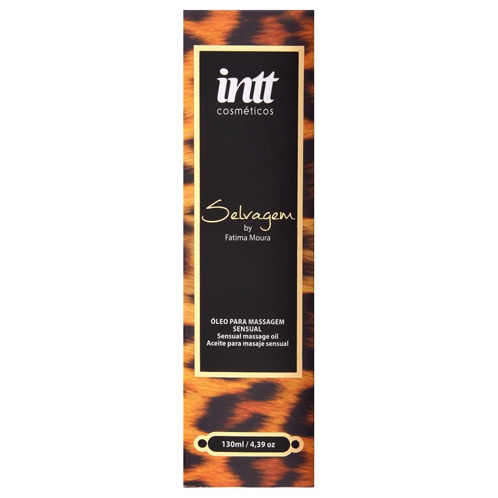 Selvagem óleo Afrodisíaco Massagem 130ml Intt