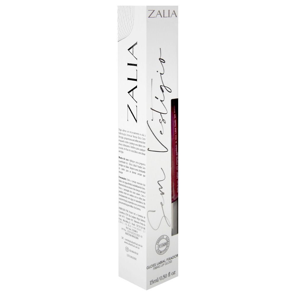 Sem Vestígio Gloss Labial Com Jambu 15ml Zalia
