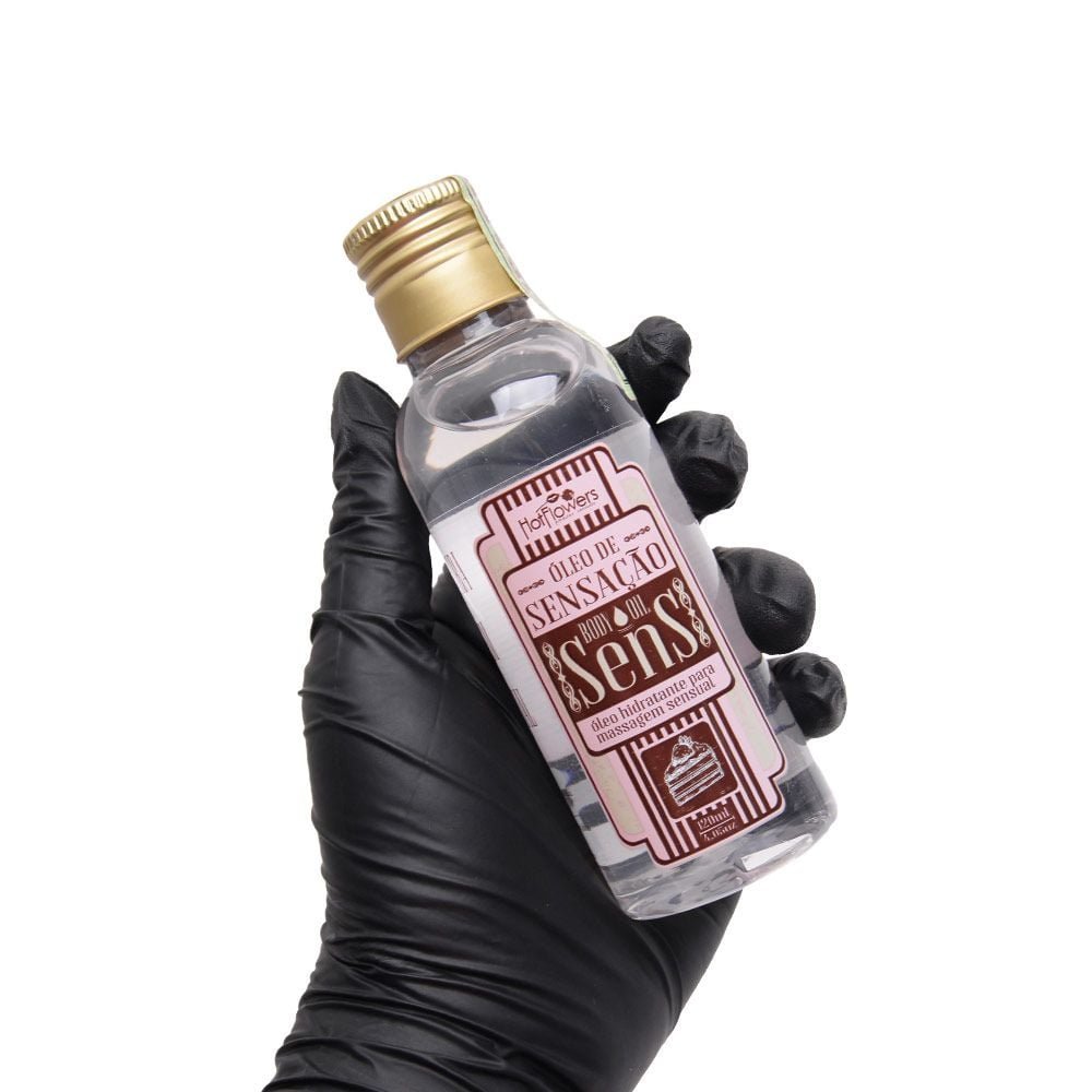 Sensação óleo De Coco Para Massagem 120ml Hot Flowers