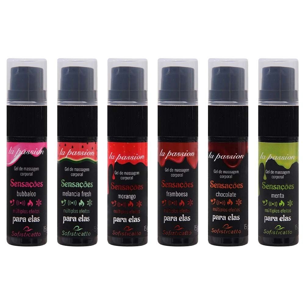 Sensações Gel Múltiplos Efeitos 15g Sofisticatto