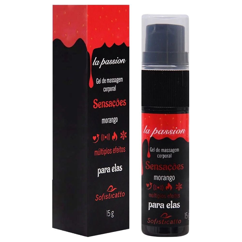 Sensações Gel Múltiplos Efeitos 15g Sofisticatto