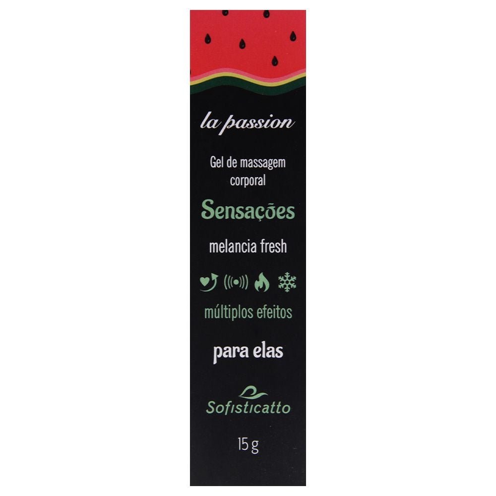 Sensações Gel Múltiplos Efeitos 15g Sofisticatto