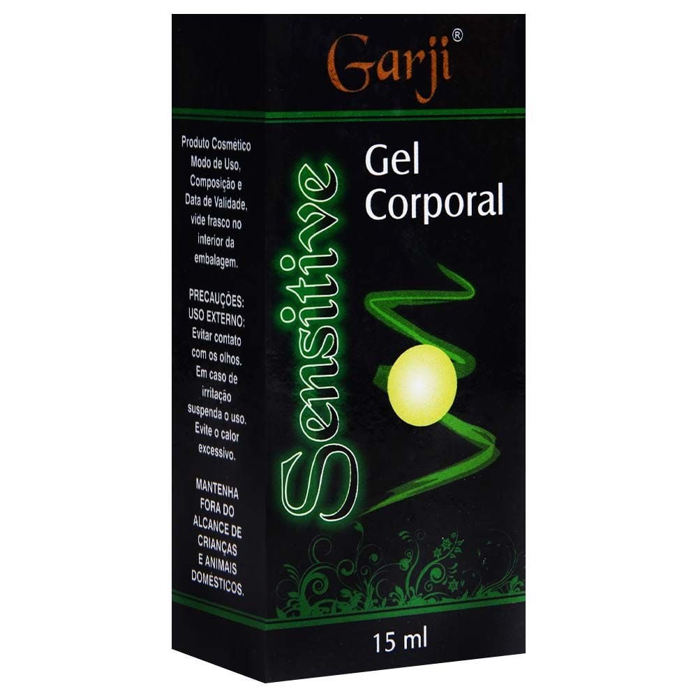Sensitive Bisnaga Gel Funcional Anestésico 15ml Garji