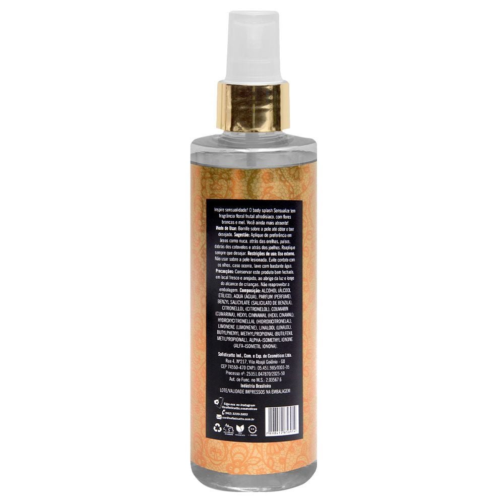 Sensualize Body Splash Lady 200ml Sofisticatto