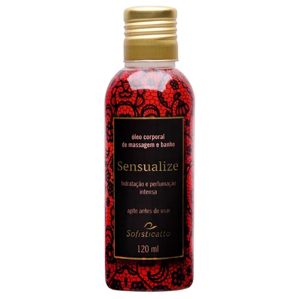 Sensualize óleo Para Massagem 120ml Sofisticatto
