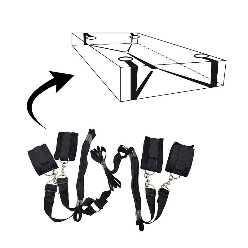 Separador de Tornozelo com Algema para Cama 3
