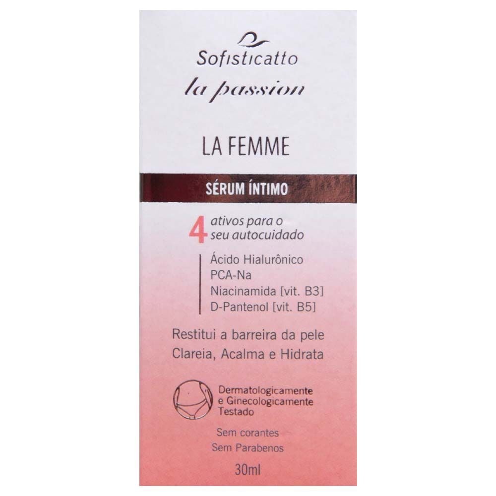 Sérum íntimo La Fememe La Passion 30ml Sofisticatto