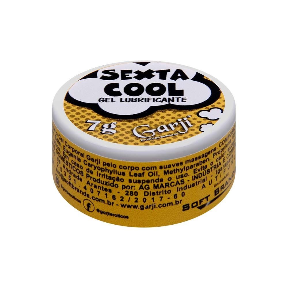 Sexta Cool Gel Anestésico Siliconado 7g Garji