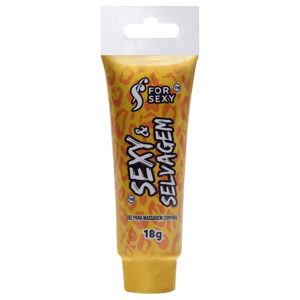 Sexy E Selvagem Gel Excitante Multisensações 18g For Sexy