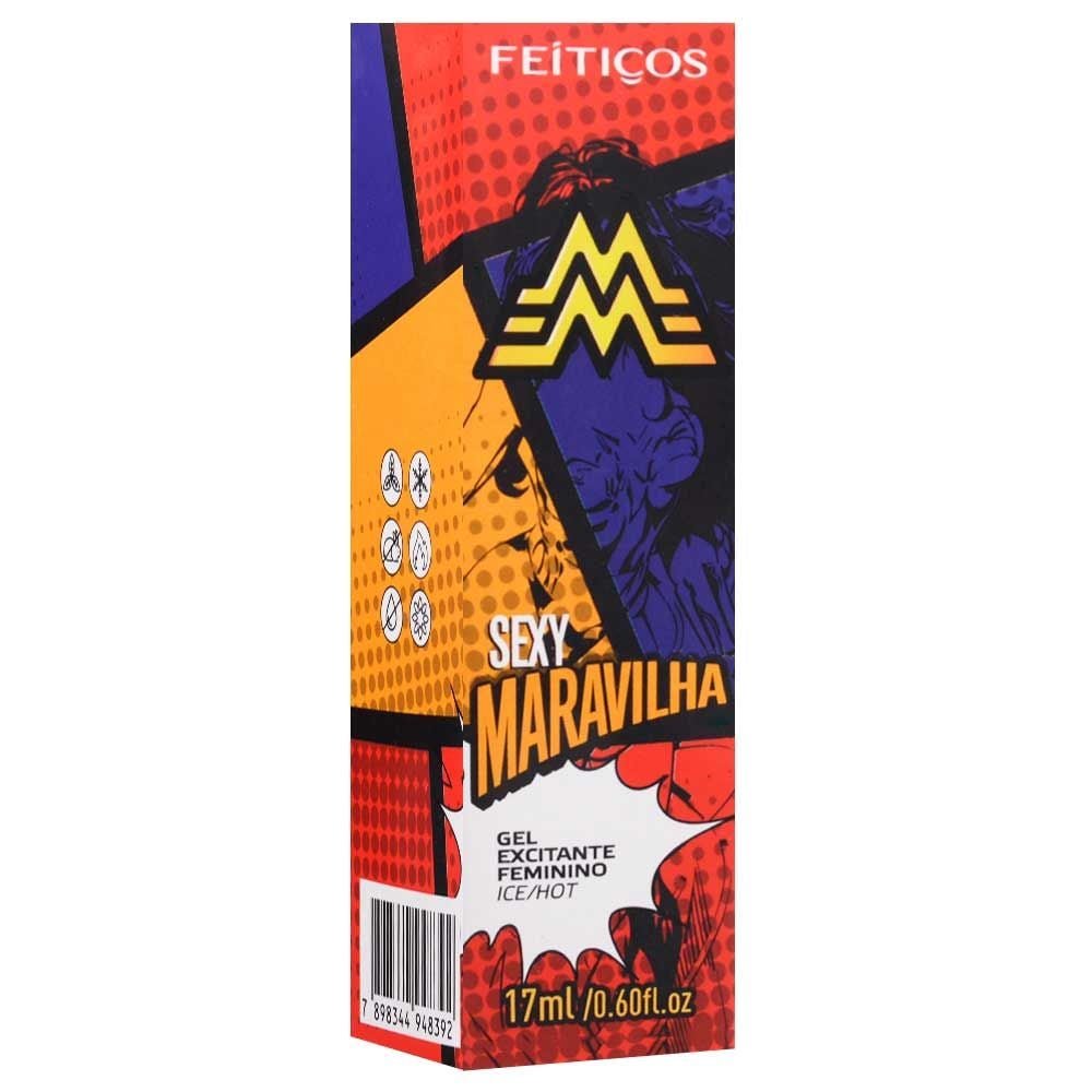 Sexy Maravilha Excitante Hot Ice 17ml Feitiços