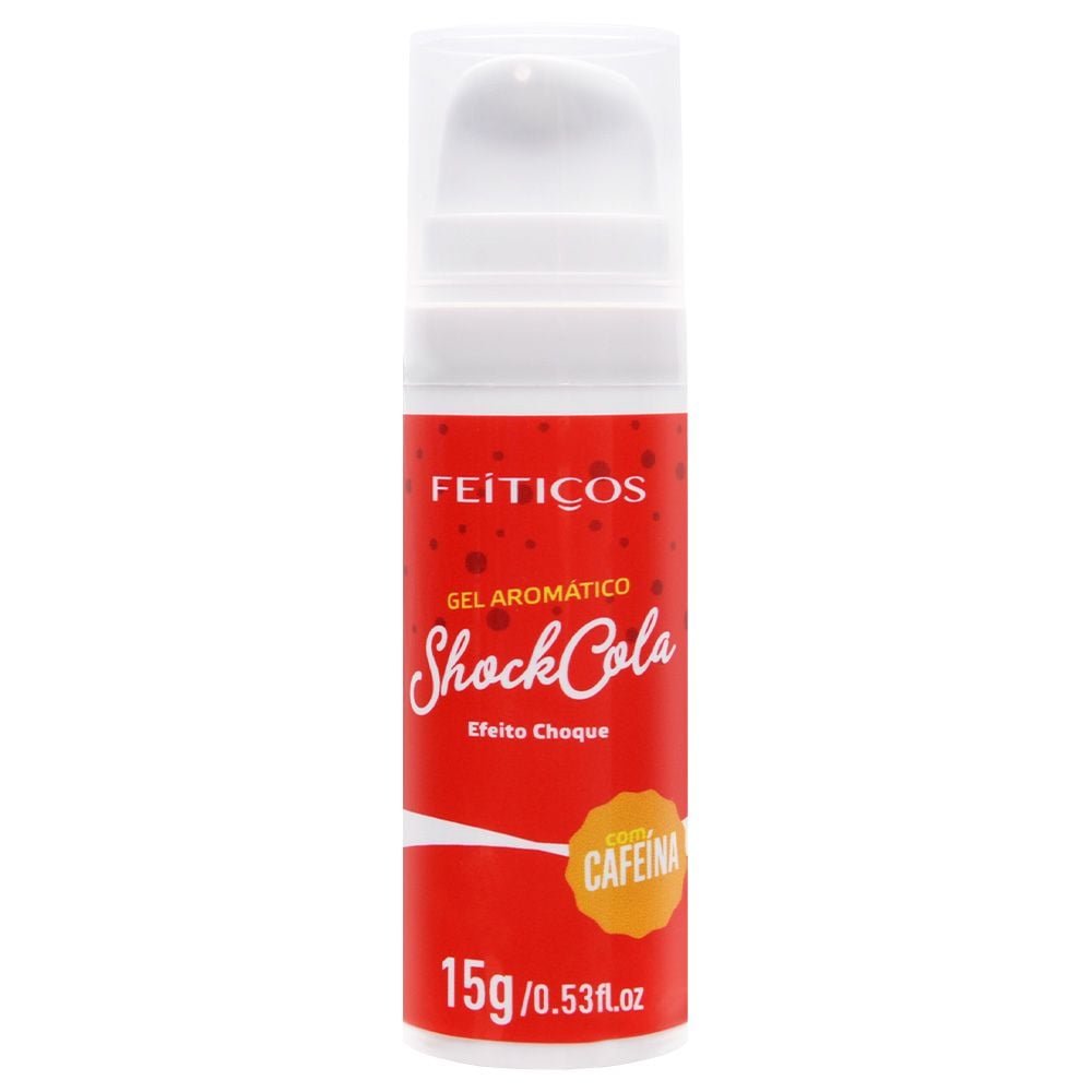 Shock Cola Cafeína Gel Elétrico Aromático 15g Feitiços
