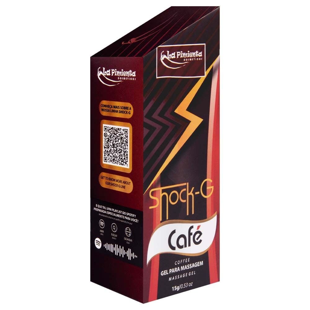 Shock-g Café Vibrador Líquido 15g La Pimienta