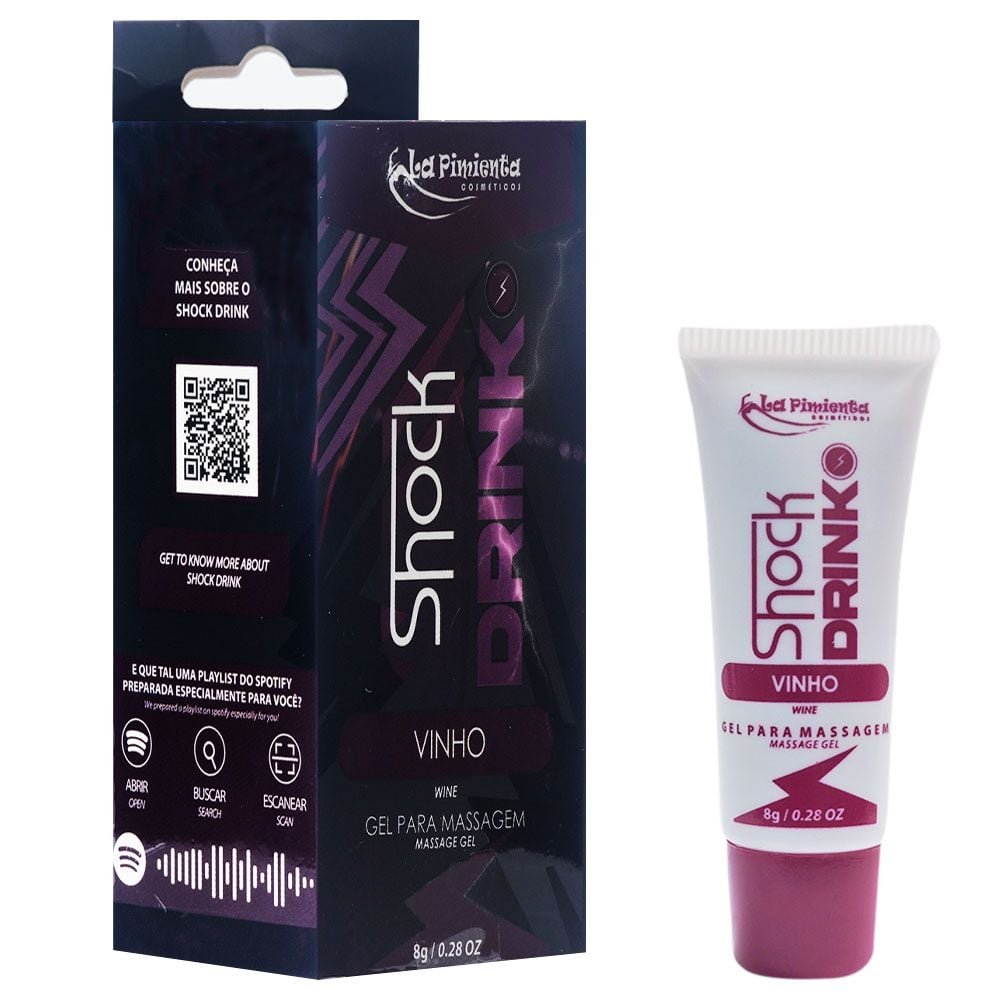 Shock-g Drinks Vibrador Líquido 8g La Pimienta