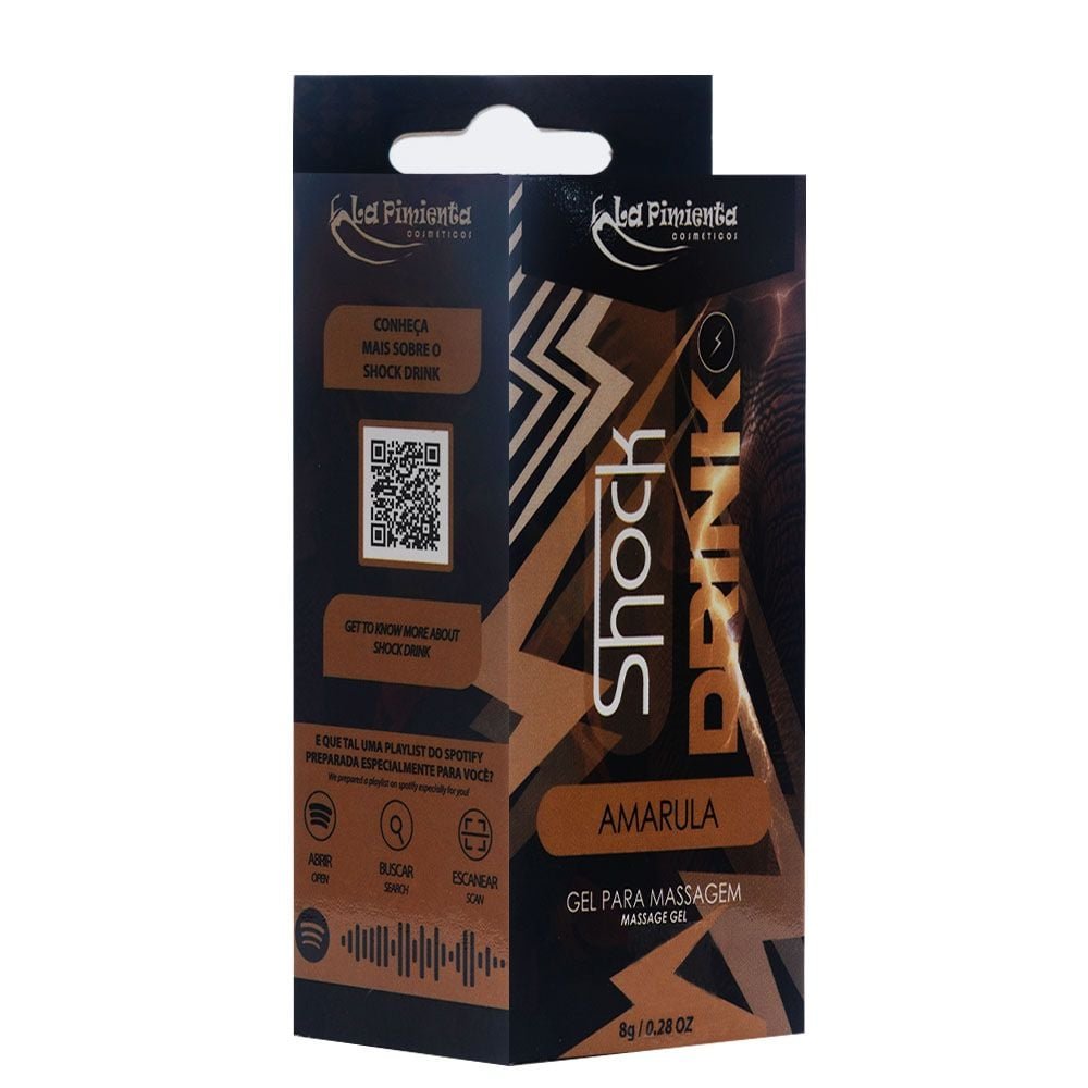 Shock-g Drinks Vibrador Líquido 8g La Pimienta