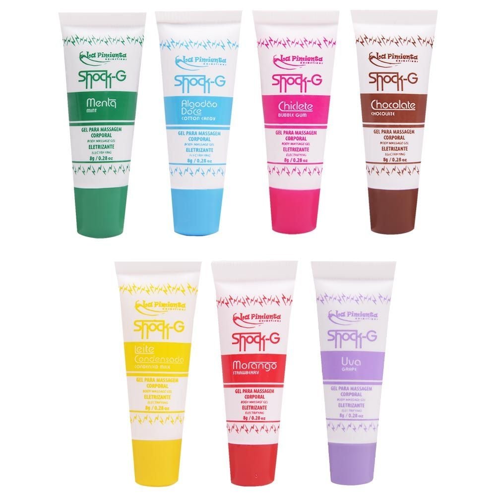 Shock-g Gel Eletrizante 8g La Pimienta