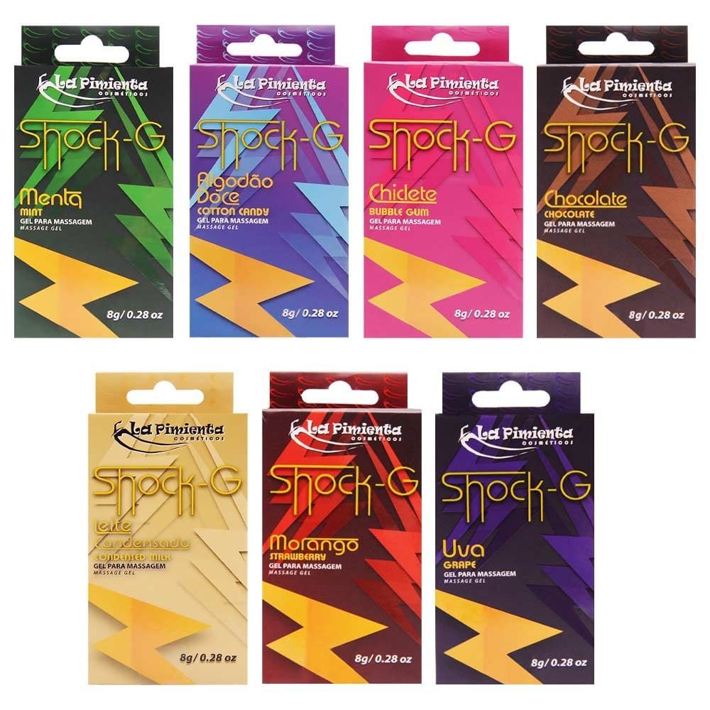 Shock-g Gel Eletrizante 8g La Pimienta