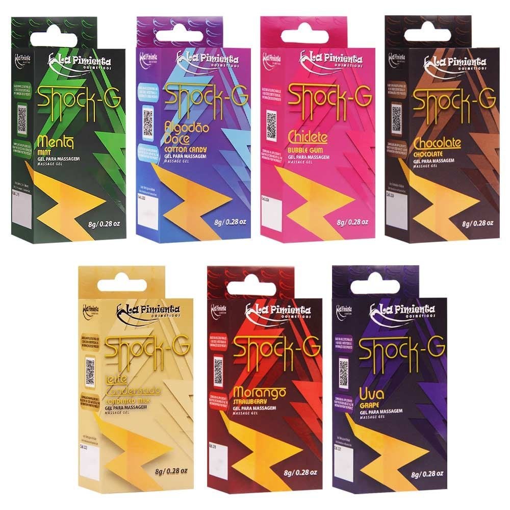 Shock-g Gel Eletrizante 8g La Pimienta