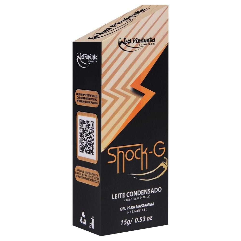 Shock-g Gel Eletrizante Beijável 15g La Pimienta