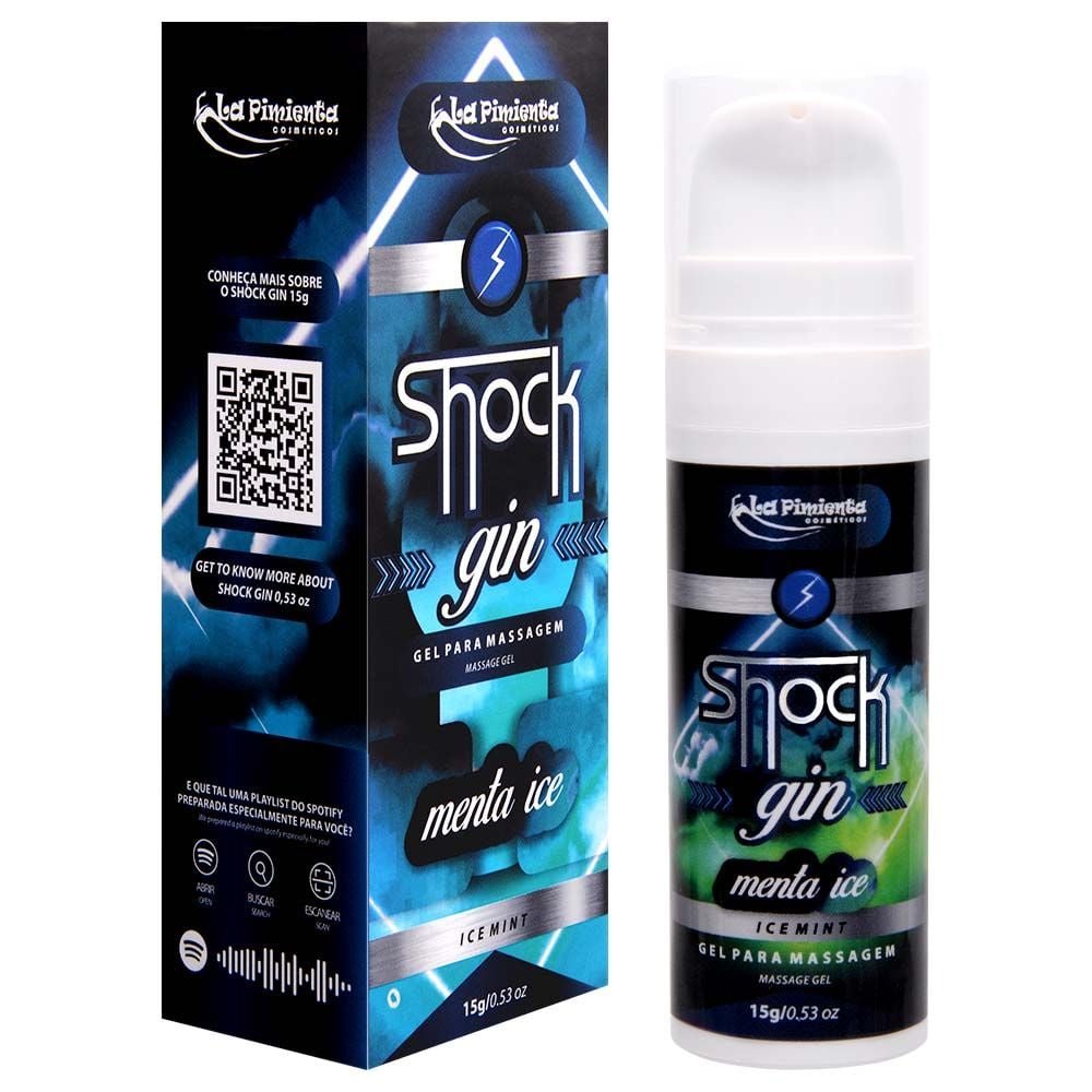 Shock Gin Vibrador Líquido 15g La Pimienta