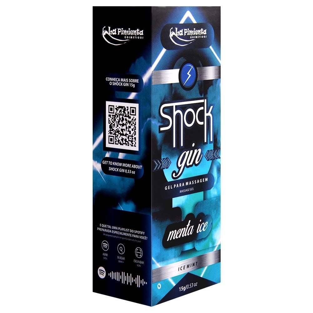 Shock Gin Vibrador Líquido 15g La Pimienta