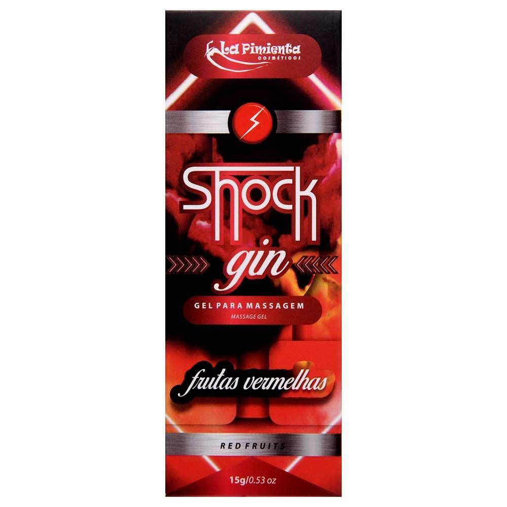 Shock Gin Vibrador Líquido 15g La Pimienta