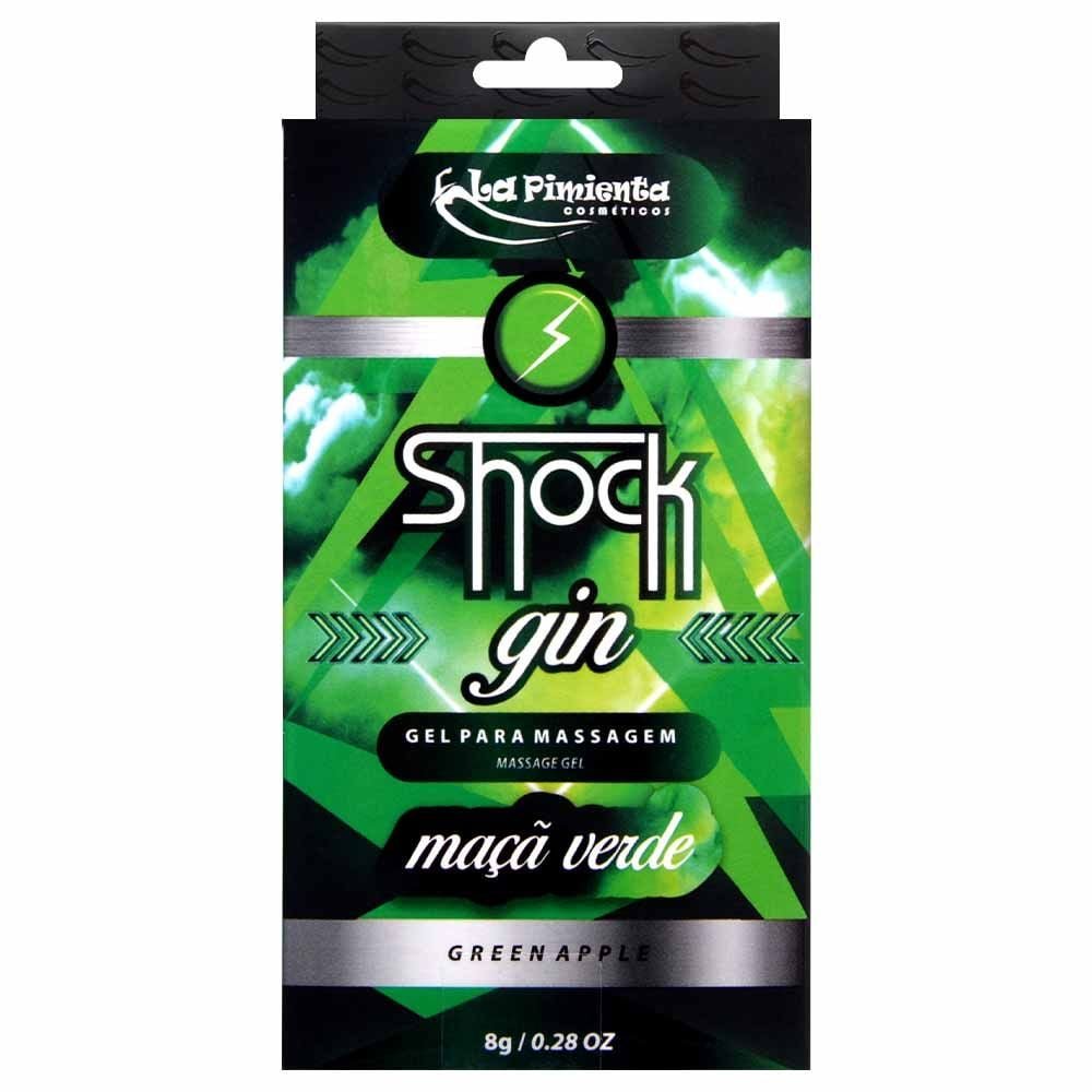 Shock Gin Vibrador Líquido 8g La Pimienta