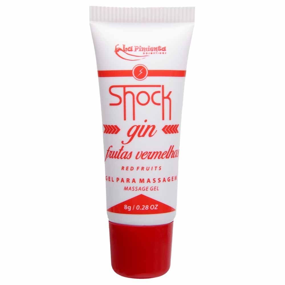 Shock Gin Vibrador Líquido 8g La Pimienta