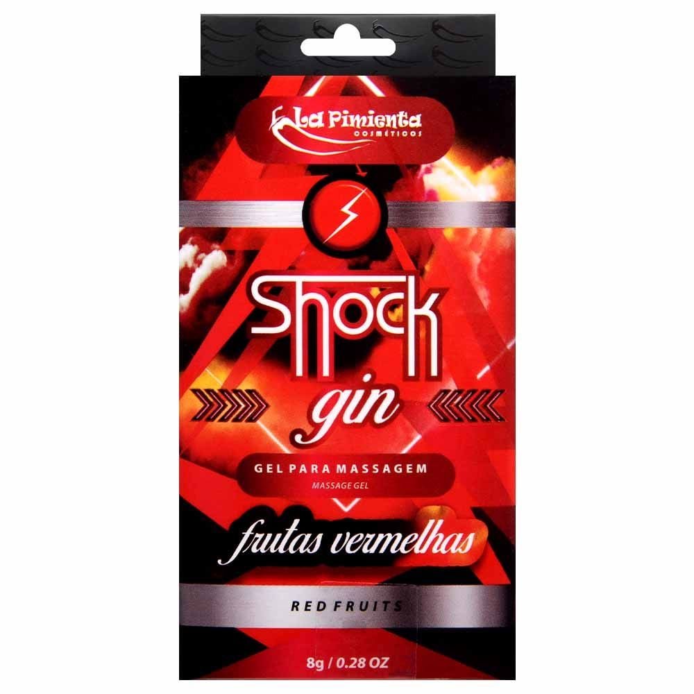 Shock Gin Vibrador Líquido 8g La Pimienta