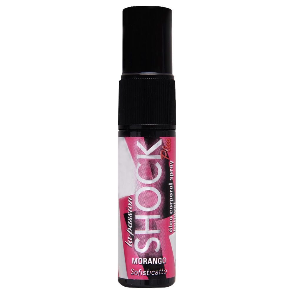 Shock Plus óleo Eletrizante Beijável Spray 15ml Sofisticatto
