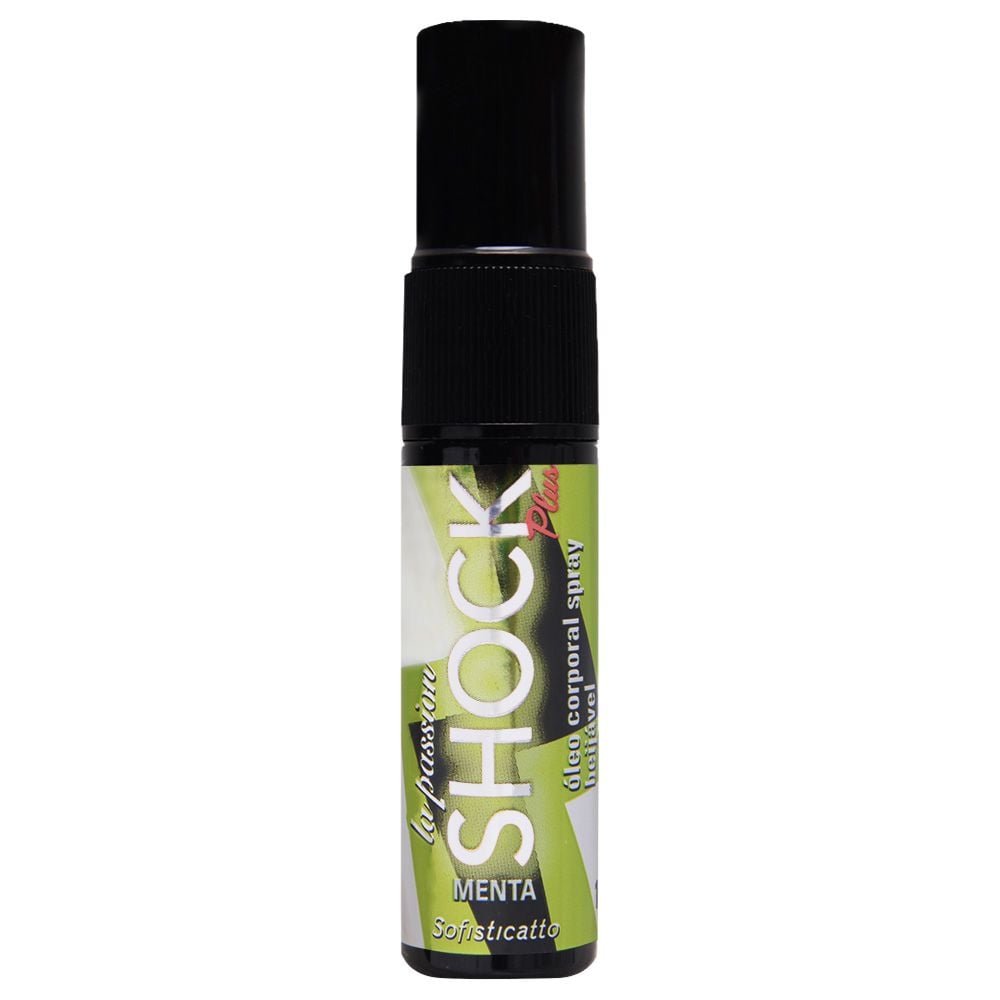 Shock Plus óleo Eletrizante Beijável Spray 15ml Sofisticatto
