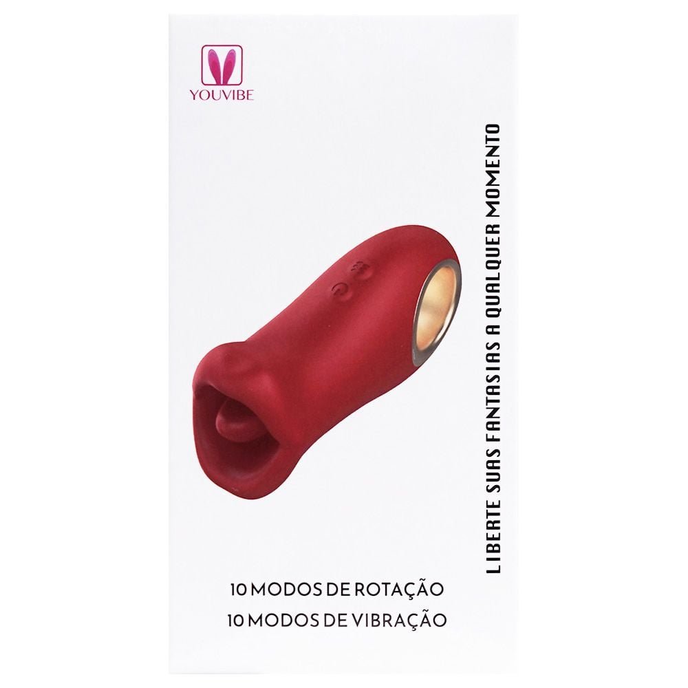 Simulador Sexo Oral Boca 10 Vibrações Vipmix