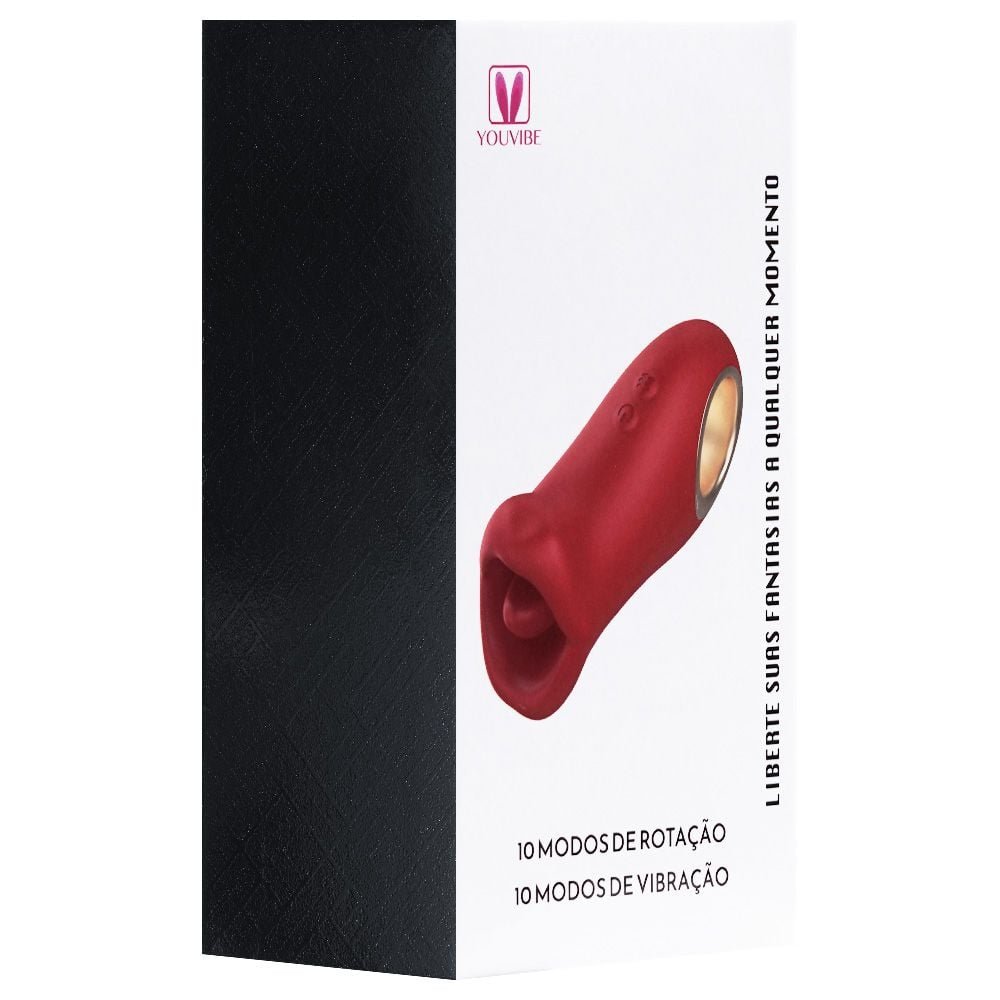 Simulador Sexo Oral Boca 10 Vibrações Vipmix