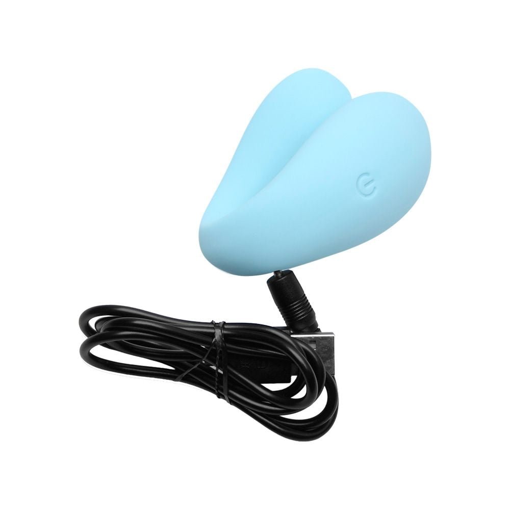 Sincronia Azul 9 Vibrações Aplicativo Silicone Intt