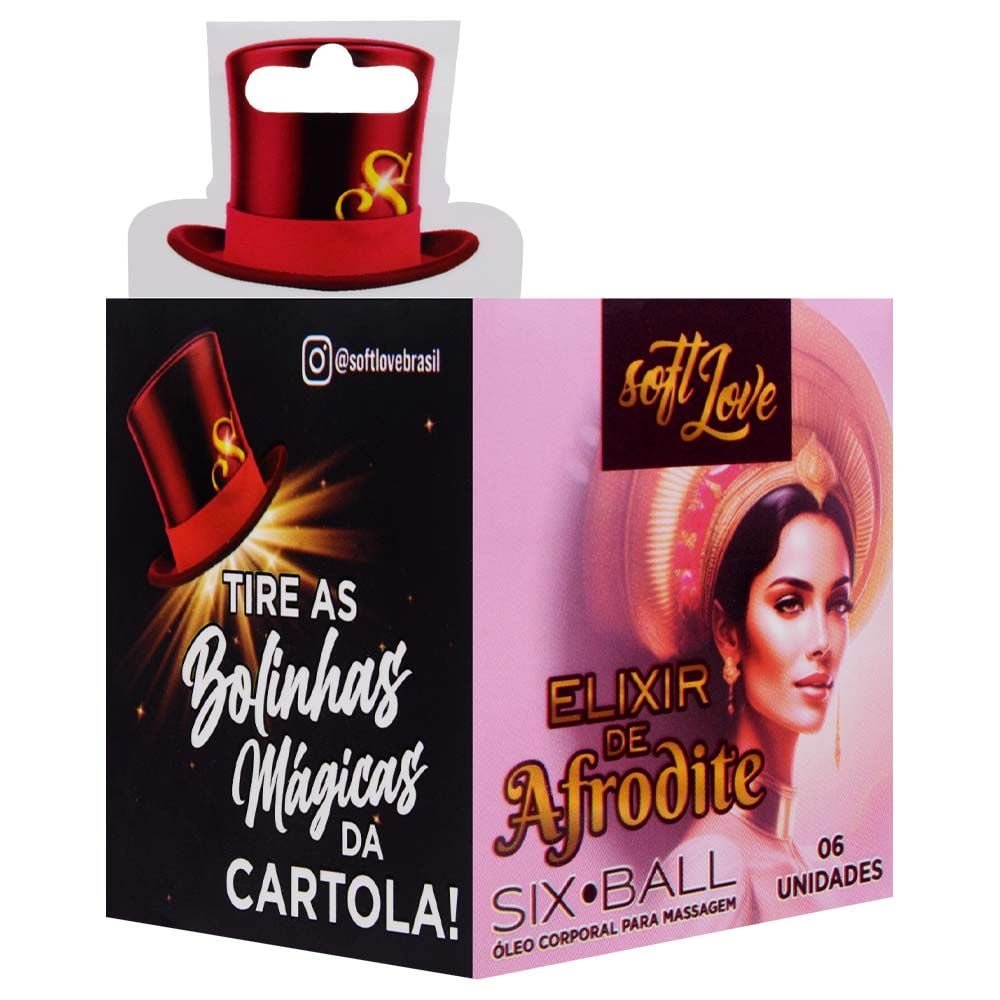 Six Ball Afrodite Bolinha Excitante 6 Unidades Soft Love