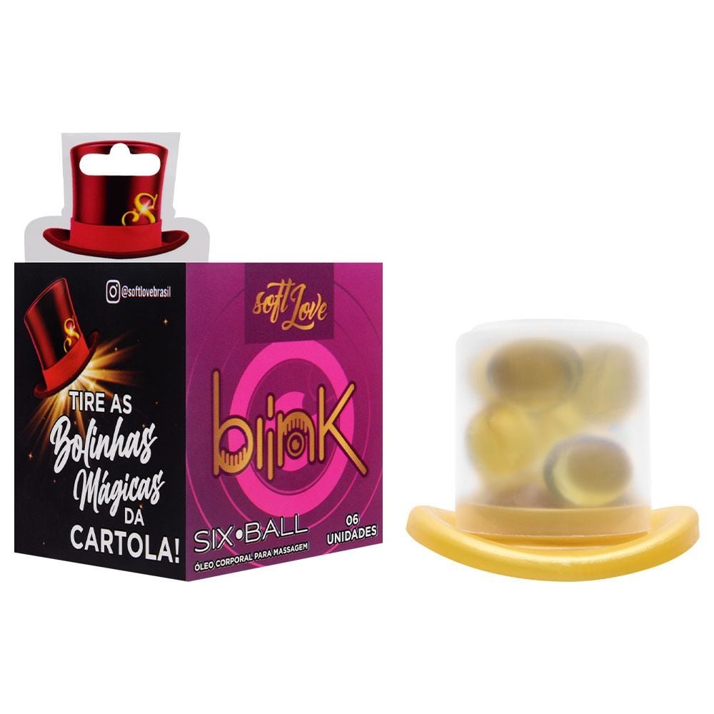 Six Ball Blink Bolinha Anal 6 Unidades Soft Love