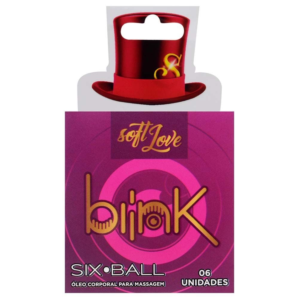 Six Ball Blink Bolinha Anal 6 Unidades Soft Love
