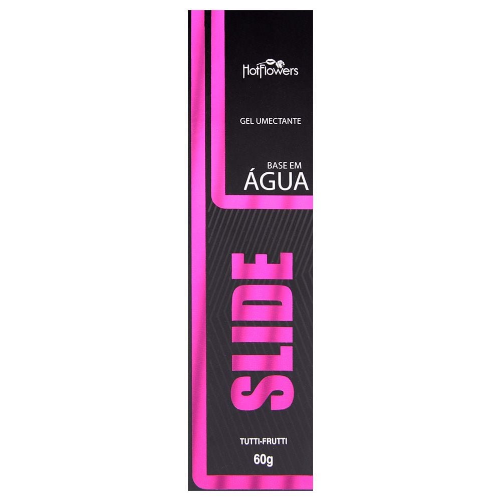Slide Gel Lubrificante íntimo 60g Hot Flowers