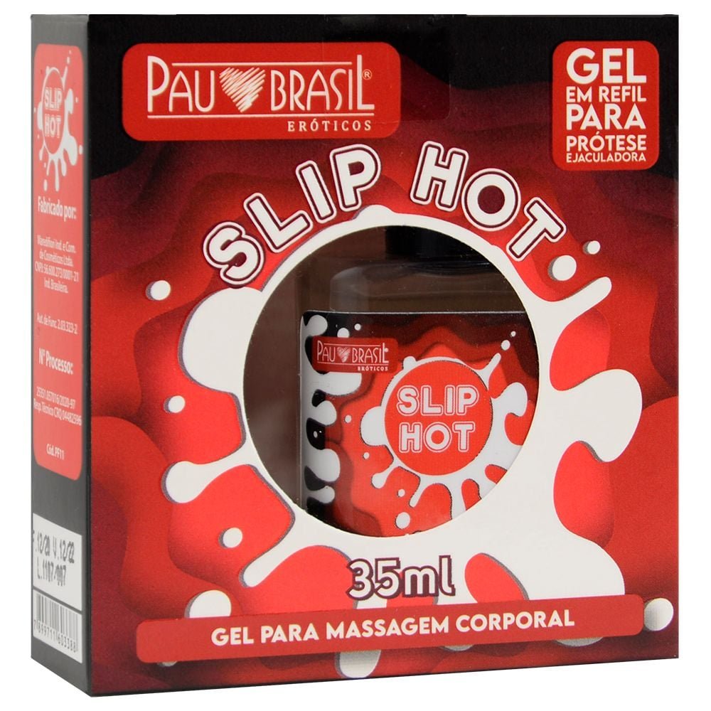 Slip Hot Gel Excitante 35ml Pau Brasil