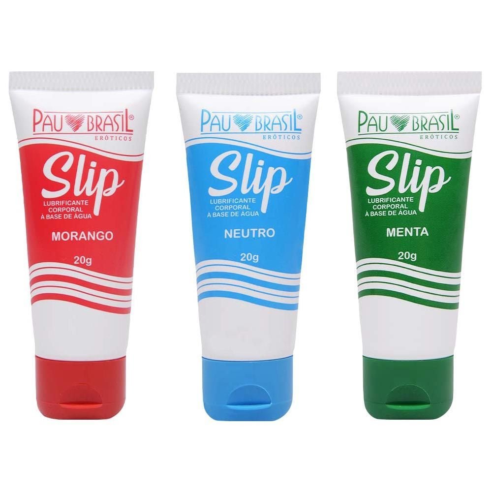 Slip Lubrificante A Base De água 20g Pau Brasil