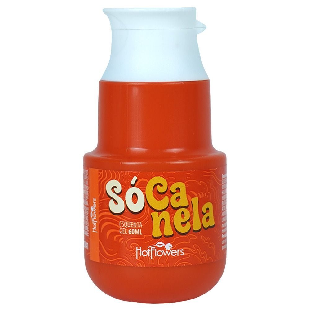 Sócanela Gel Deslizante Esquenta 60ml Hot Flowers